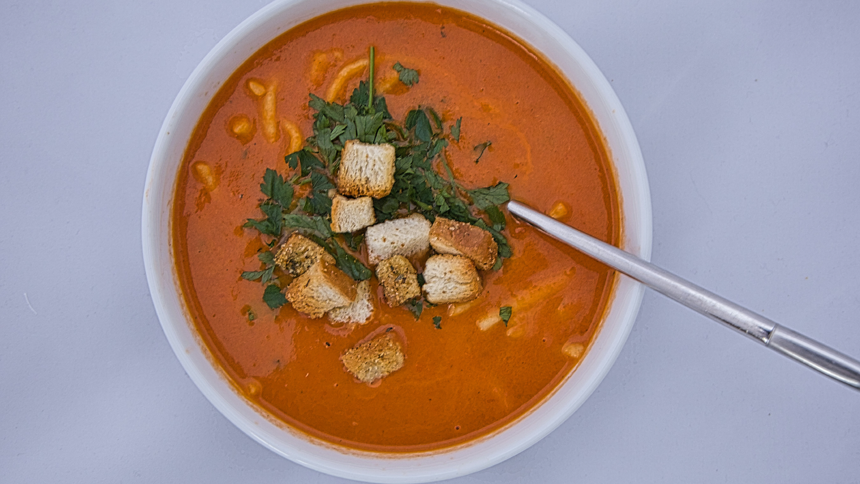 Roasted Tomato Soup — Deep-Warmed, Flavorful, Naturally Vegan